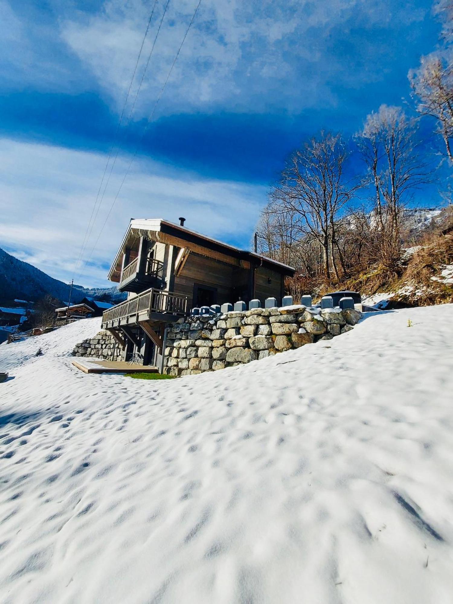 Chalet Du Bonheur Villa Bonnevaux  Exterior photo